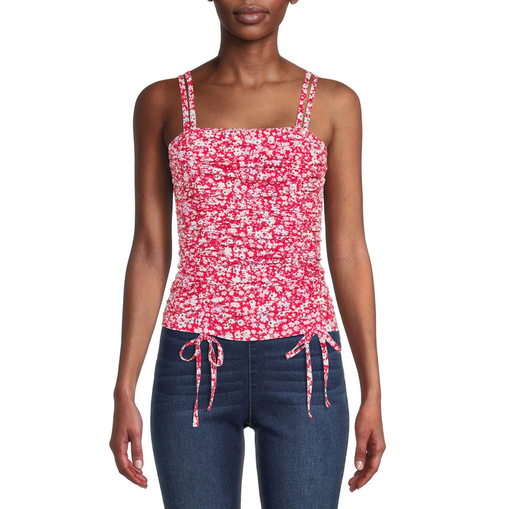 No Boundaries Brilliant Red Juniors Sequin Tank Top – Eccentric Mall