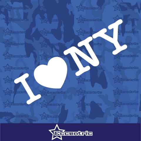 I LOVE NY Sticker - Shop I LOVE NY