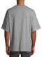 No Boundaries Men's Medium Heather Grey Short Sleeve Pocket Tee