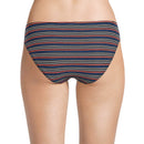 No Boundaries Juniors Multicolor Lurex Rib Knit High Waisted Bikini Bottoms