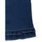 Wonder Nation Baby Girls' Blue Knit Ruffle Denim Jacket