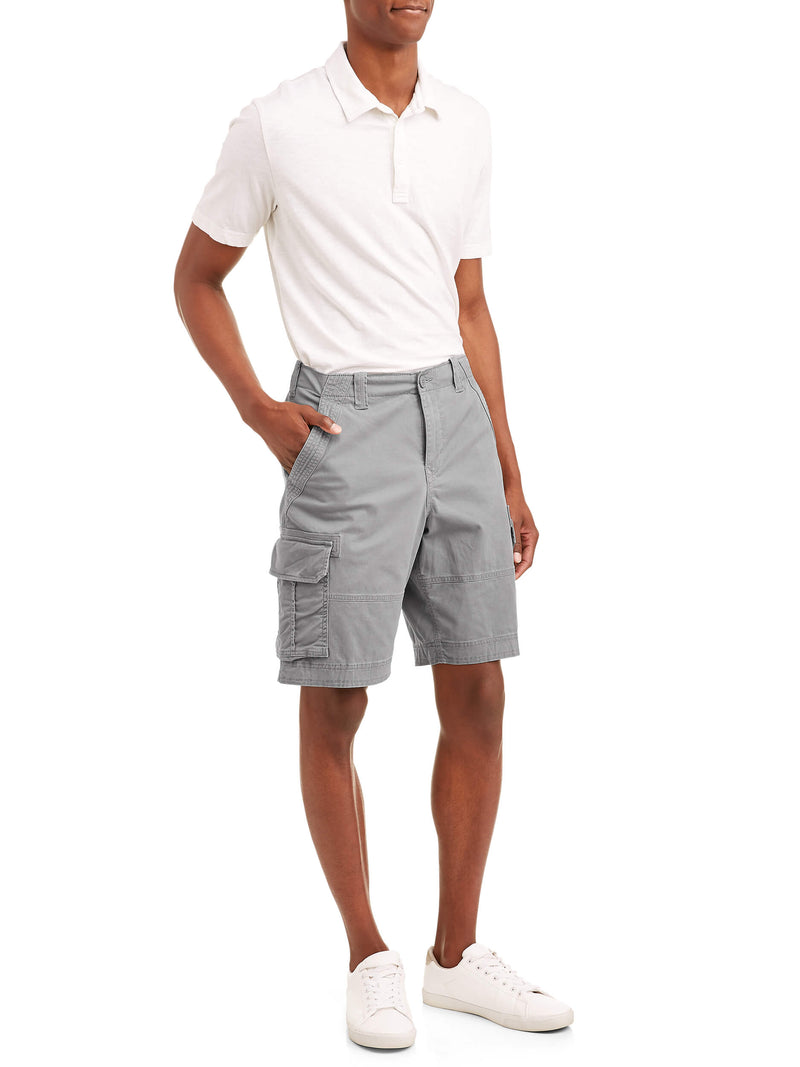 George Grey Flannel Men's Big & Tall Stacked Cargo Short