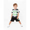 Batman Baby and Toddler Boy Black/Green Graphic T-Shirt and Knit Shorts