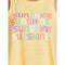 Secret Treasures Women's Plus Size Gold Shimmer Sunshine Sleep Tank Top