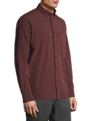 George Men's Charcoal Sky Traveler Long Sleeve Shirt