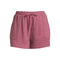 Terra and Sky Women's Plus Size Elegant Mauve Pull On Knit Shorts