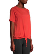 Avia Tomato Sauce Women's Active Blouson Tee