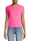 No Boundaries BB Pink Juniors' Mesh Tee with Tank Top