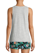 Secret Treasures Women's Platinum Silver Heather Sleep Tank