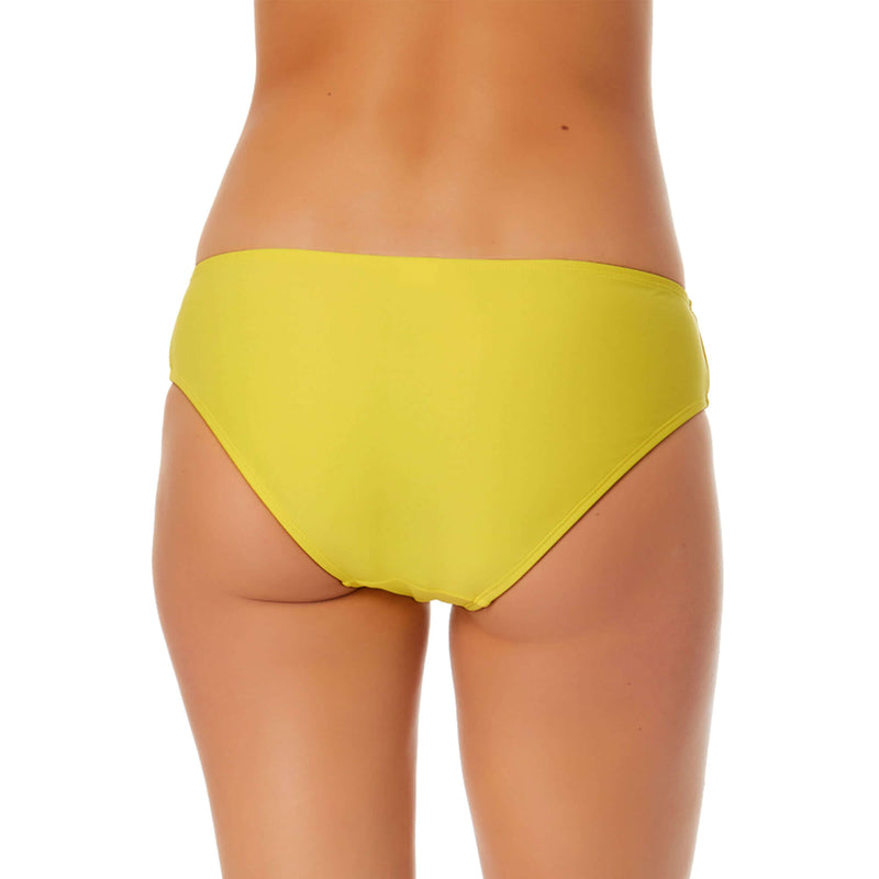 No Boundaries Juniors' Lemonade Swim Solid Hipster Bikini Bottom