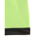 Athletic Works Boys Vibrant Lime/Rich Black Mesh Shorts