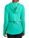 Athletic Works Green Breeze Women's Active Performance Knit Woven Zip Front Jacket
