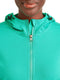 Athletic Works Green Breeze Women's Active Performance Knit Woven Zip Front Jacket