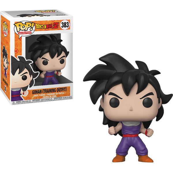 Funko Pop Animation: Dragonball Z-Gohan (Training Outfit) Collectible Figure 383