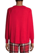 Secret Treasures Essentials Women's Brilliant Red Season Hacci Top