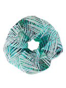 Time and Tru Leaf Print Super Scrunchie