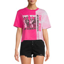 The Who Juniors' Pink My Generation Graphic T-Shirt with Short Sleeves