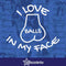 I Love Balls In My Face - Sticker Car Window Vinyl Sex Funny Gay Prank Decal