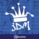 JDM Crown Decal King Joker Clown Sticker Truck Car Vinyl Laptop Window