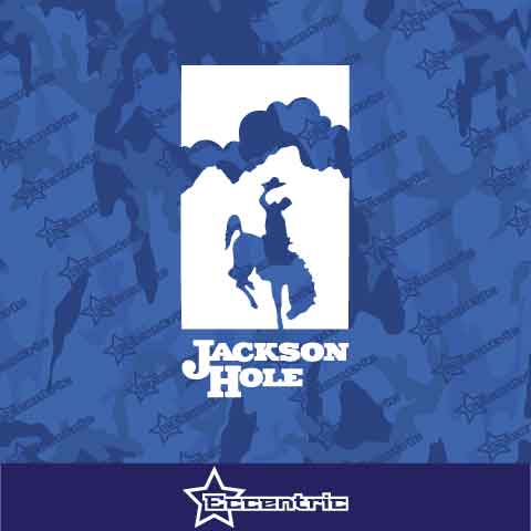 Jackson Hole Decal Vinyl Sticker