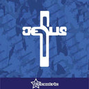 Jesus Cross Decal Vinyl Sticker