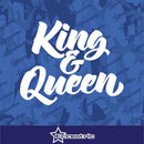 King & Queen Decal Vinyl Sticker