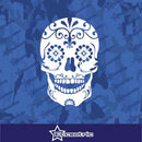 Mexican Calavera Sugar Skull Decal Vinyl Sticker