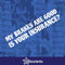 My Brakes Are Good Is Your Insurance? Decal Car Truck Bumper Sticker
