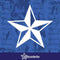 Nautical Star Decal United States Armed Forces Sticker Sea Services Vinyl