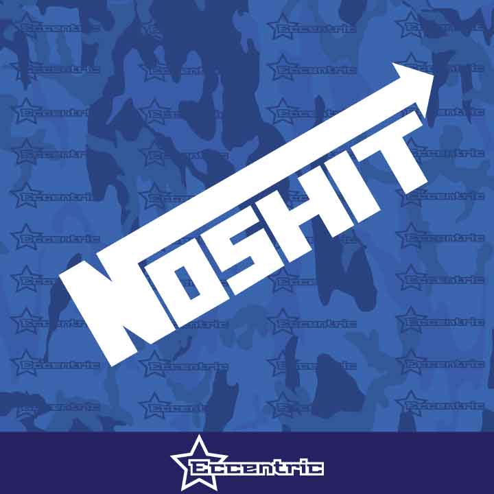 Noshit - Nos Style Decal Funny Car Truck Vinyl Sticker JDM Racing Window