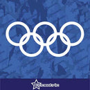 Olympic Games Rings Decal Vinyl Sticker