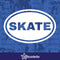 Oval Skate - Sticker Skateboard Decal Rollerskate Laptop Vinyl Crazy Fun Trucks