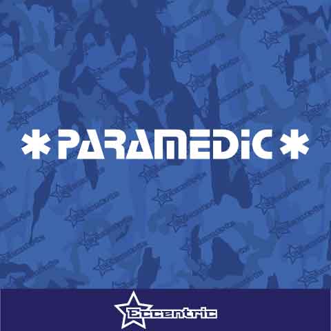 Paramedic V2 Decal Vinyl Sticker