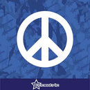 Peace Logo Decal Vinyl Sticker