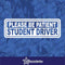 Please Be Patient Student Driver V2 Decal Vinyl Sticker