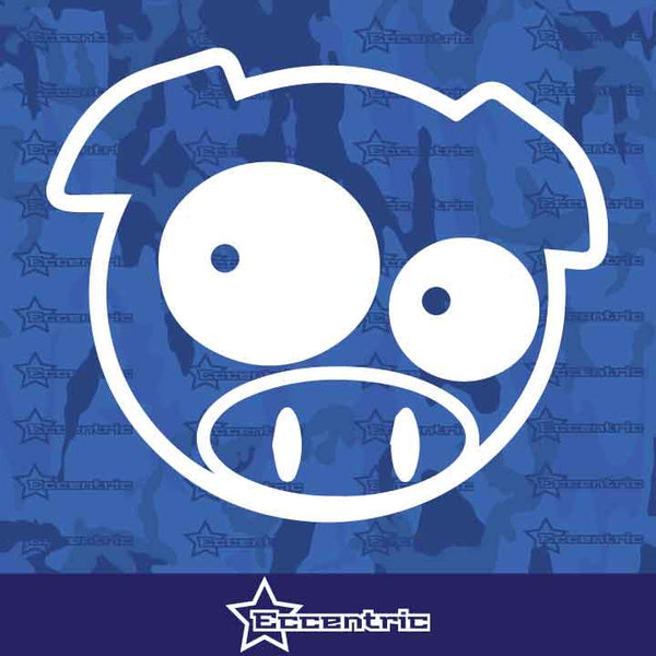 Rally Pig - Sticker Subaru Vinyl Dope JDM WRX STI Import Drift Car Decal ill
