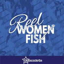 Reel Women Fish Decal Vinyl Sticker