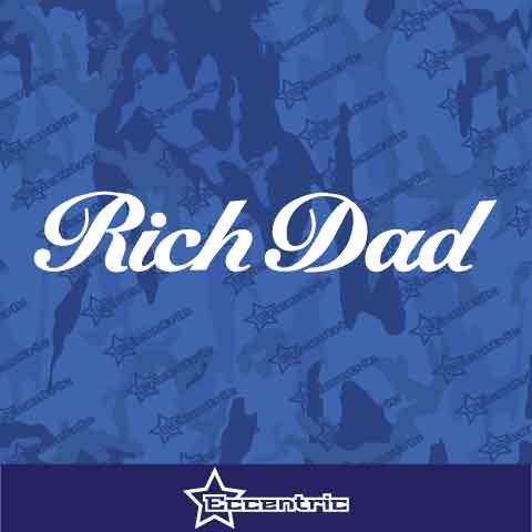 Rich Dad Decal Vinyl Sticker