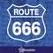 Route 666 Decal Interstate Sign Sticker Car Window Truck Evil Devil Vinyl