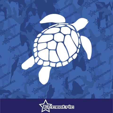 Sea Turtle Decal Vinyl Sticker