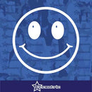 Smiley Face Decal Truck Car Window Sticker Laptop Glass Vinyl