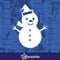 Snowman - Decal Winter Sticker Holiday Season Wall Decor Window Car