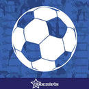 Soccer Ball Decal Football Sticker Sports Futball Vinyl Car Laptop Truck Window