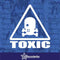 Toxic Waste Decal  Car Truck Window Sticker Laptop Vinyl Warning Sign
