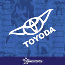 Toyoda Decal Funny JDM Sticker Laptop Car Window Truck Vinyl