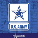 U.S. Army Decal Military Sticker USA United States Logo Car Window Veteran Vinyl