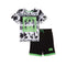 Batman Baby and Toddler Boy Black/Green Graphic T-Shirt and Knit Shorts