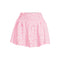 Madden NYC Juniors' Begonia Pink Smocked Mini Skirt