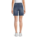 No Boundaries Juniors’ Dark Wash 90's Boyfriend Shorts