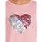 No Boundaries Juniors’ Dusty Rose Ruched Side T-shirt